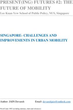 PRESENT(ING) FUTURES #2: THE FUTURE OF MOBILITY