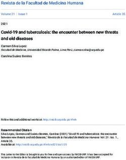 Revista de la Facultad de Medicina Humana