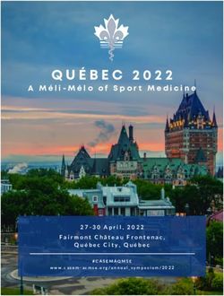 QU&Eacute;BEC 2022 A M&eacute;li-M&eacute;lo of Sport Medicine - Canadian Academy of Sport and Exercise ...