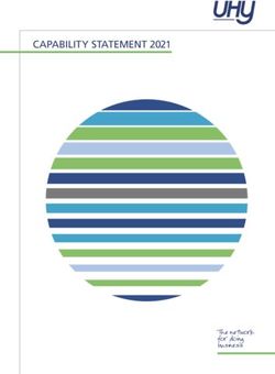 CAPABILITY STATEMENT 2021 - The network for doing business - UHY Lauer & Dr. Peters