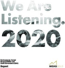 Report Environment, Social Responsibility and Good Governance (ESG) - Midas Gold