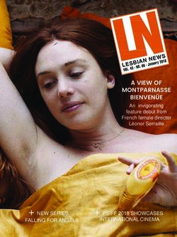 A VIEW OF MONTPARNASSE BIENVEN&Uuml;E - An invigorating feature debut from - + NEW SERIES - Lesbian News