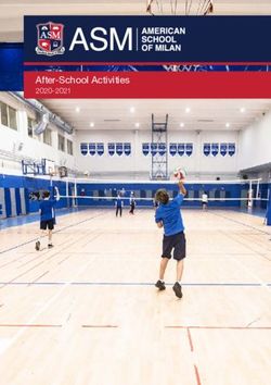 After-School Activities 2020 2021