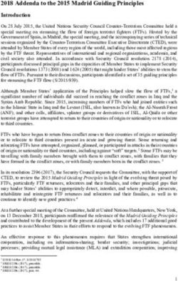 2018 Addenda to the 2015 Madrid Guiding Principles Introduction - UN.org