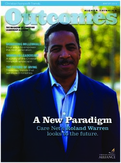 OutcomesHIGHER THINKING - Outcomes Magazine