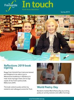 In touch - The Fremantle Trust