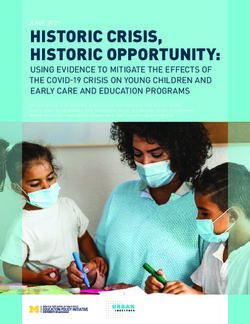 HISTORIC CRISIS, HISTORIC OPPORTUNITY: Education ...