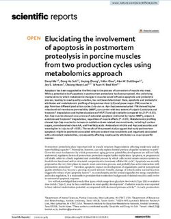 Elucidating the involvement of apoptosis in postmortem proteolysis in porcine muscles from two production cycles using metabolomics approach - Nature
