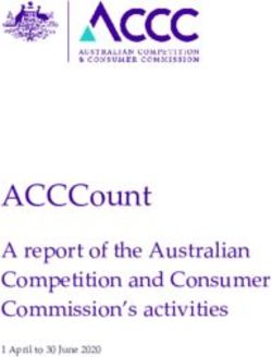 ACCCount A report of the Australian Competition and Consumer Commission's activities
