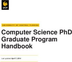 COMPUTER SCIENCE PHD GRADUATE PROGRAM HANDBOOK - UCF GRADUATE STUDIES