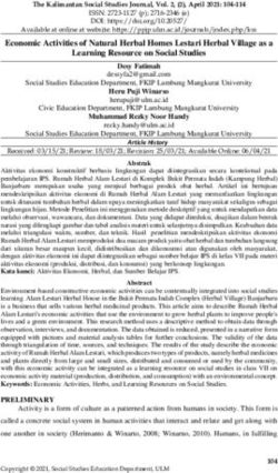 Economic Activities of Natural Herbal Homes Lestari Herbal Village as a Learning Resource on Social Studies