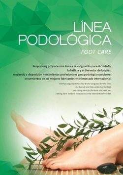 LÍNEA PODOLÓGICA FOOT CARE - KeeP young