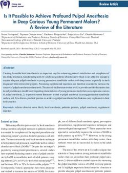 Is It Possible to Achieve Profound Pulpal Anesthesia in Deep Carious Young Permanent Molars? A Review of the Literature