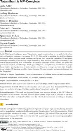 Tatamibari Is NP-Complete - Schloss Dagstuhl