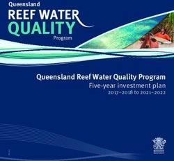 Queensland Reef Water Quality Program - Five-year investment plan 2017 2018 to 2021 2022 - Five-year ...
