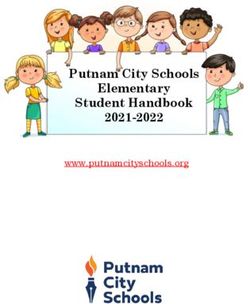 Putnam City Schools Elementary Student Handbook 2021-2022 - www.putnamcityschools.org