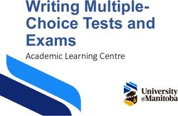 Writing Multiple-Choice Tests and Exams - Academic Learning Centre - University of Manitoba