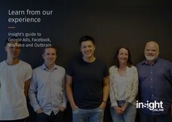 Learn from our experience - Insight's guide to Google Ads, Facebook, YouTube and Outbrain - Insight Online
