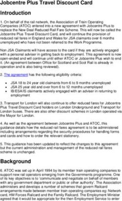 Jobcentre plus travel discount card wales