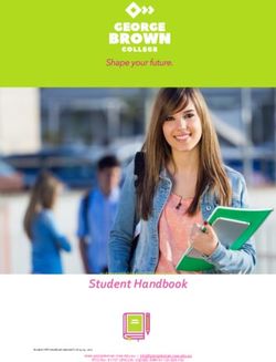 Student Handbook - George Brown College