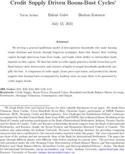 Credit Supply Driven Boom-Bust Cycles