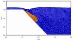 Numerical Investigation of Surge Waves Generated by Submarine Debris Flows