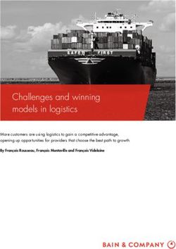 Challenges and winning models in logistics - More customers are using logistics to gain a competitive advantage, opening up opportunities for ...