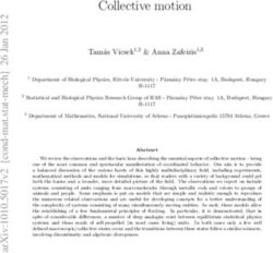Collective motion - arXiv.org