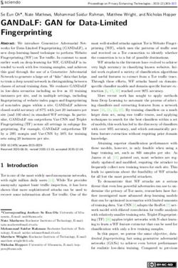 GANDALF: GAN FOR DATA-LIMITED FINGERPRINTING - PRIVACY ...