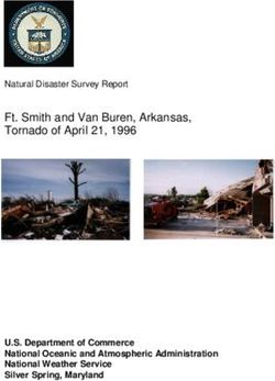 Ft. Smith and Van Buren, Arkansas, Tornado of April 21, 1996 - U.S. Department of Commerce National Oceanic and Atmospheric Administration ...