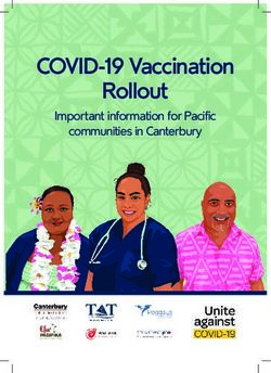 COVID-19 Vaccination Rollout - Important information for Pacific communities in Canterbury - Aidanfield Christian School