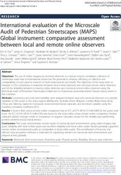 International evaluation of the Microscale Audit of Pedestrian Streetscapes (MAPS) Global instrument: comparative assessment between local and ...