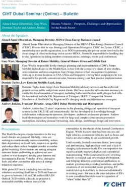 CIHT Dubai Seminar (Online) - Bulletin