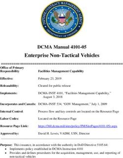 Enterprise Non-Tactical Vehicles - DCMA Manual 4101-05 - Defense Contract Management ...