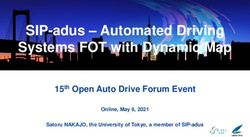 SIP-adus - Automated Driving Systems FOT with Dynamic Map - 15th Open Auto Drive Forum Event