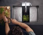 The most beautiful workspace in the house - With innovative sinks and taps from hansgrohe