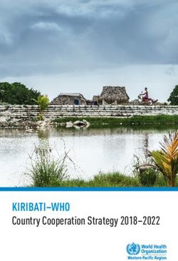 KIRIBATI-WHO Country Cooperation Strategy 2018-2022 - WPRO IRIS