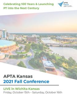 APTA Kansas 2021 Fall Conference - LIVE in Wichita Kansas Friday, October 15th - Saturday, October 16th