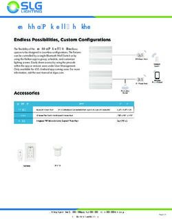 Bluetooth Wireless Control - SLG Lighting