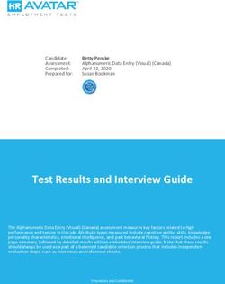 Test Results and Interview Guide - HR Avatar