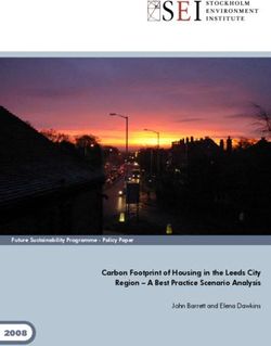 Carbon Footprint of Housing in the Leeds City Region - A Best Practice Scenario Analysis 2008 - OSTI.gov
