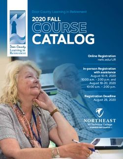 COURSE CATALOG Online Registration - nwtc.edu/LIR - Northeast Wisconsin Technical College
