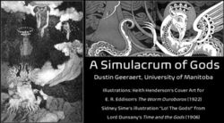 A Simulacrum of Gods Dustin Geeraert, University of Manitoba - Illustrations: Keith Henderson's Cover Art for