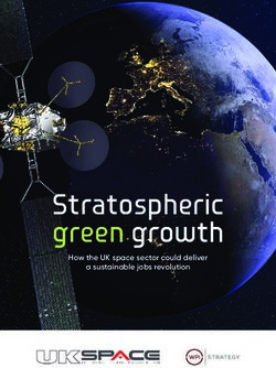 Stratospheric green growth - How the UK space sector could deliver a sustainable jobs revolution - UKspace