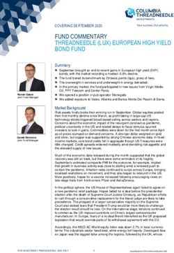 FUND COMMENTARY THREADNEEDLE (LUX) EUROPEAN HIGH YIELD BOND FUND