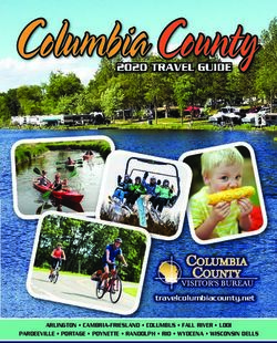 Columbia County 2020 TRAVEL GUIDE