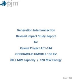 GODDARD-PLUMVILLE 138 KV - Generation Interconnection Revised Impact Study Report for Queue Project AE1-144 80.2 MW Capacity / 120 MW Energy ...