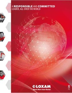 A RESPONSIBLE AND COMMITTED LEADER, ALL OVER THE WORLD