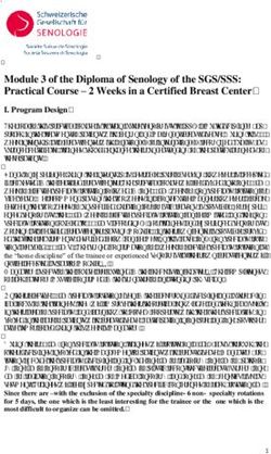 Module 3 of the Diploma of Senology of the SGS/SSS: Practical Course - 2 Weeks in a Certified Breast Center