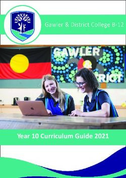 Year 10 Curriculum Guide 2021